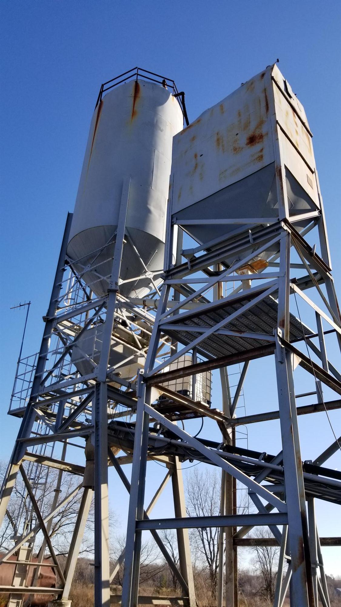 Used 350 bbl cement silo for sale