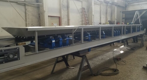 Conveyor System for Concrete Batching Plant